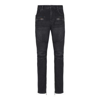 Balmain Hombre, Vaqueros, Negro, Talla: W36