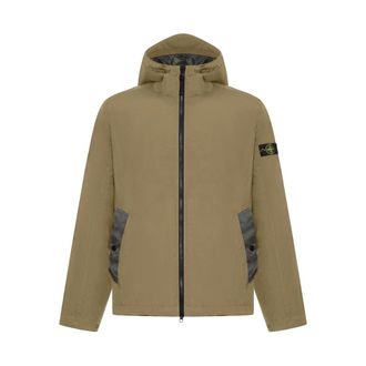Stone Island Hooded Zip-up Jacket