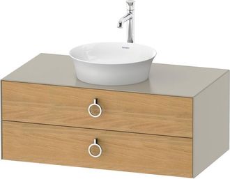 Duravit Tulip Blanco, Mueble De Ba&ntilde;o Colgado En La Pared, Ancho - Duravit