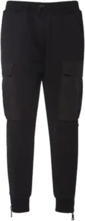 Dsquared2 Monochrome Cargo Broek - Heren - Straight fit broeken - Zwart - M - Katoen - Broeken