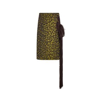 Ferragamo Midi Skirts, female, Multicolor, Size: XS Midi Skirt