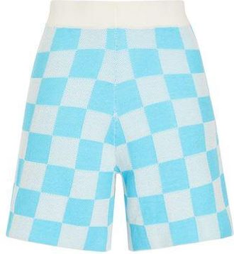 8 by YOOX ORGANIC COTTON CHECKERBOARD CROCHET PANTS