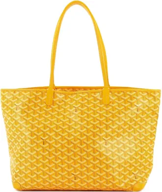 Goyard Artois MM schoudertas met gecoat canvas - Oranje