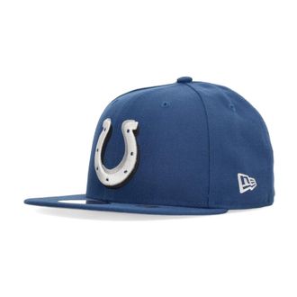 New Era Indianapolis Colts NFL Draft Hat - Heren - Petten - Blauw - ONE Size - Polyester - Accessoires