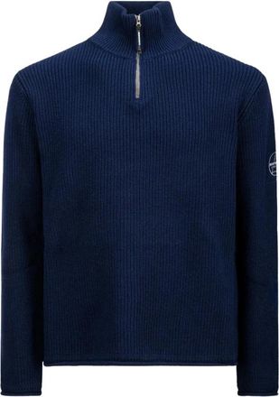 Murphy & Nye Fender Sweater - Heren - Coltruien - Blauw - XL - Katoen - Truien & Vesten