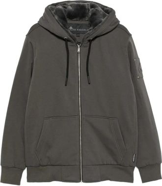Moose Knuckles Zip-throughs - Heren - Vesten met rits - Grijs - XL - Hoodies & sweatvesten