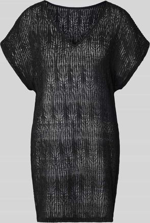 Banana Moon Banana Moon Longshirt mit V-Ausschnitt Modell ZINIA BEACHSOUL in Black, Gr&ouml;&szlig;e L