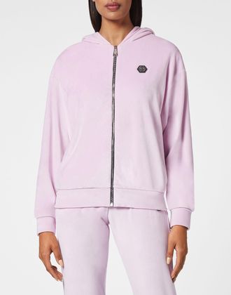 Philipp Plein Sweatjack Met Capuchon