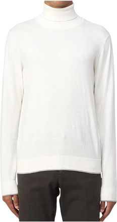 A|X Armani Exchange Turtleneck Trui - Heren - Coltruien - Wit - XL - Truien & Vesten