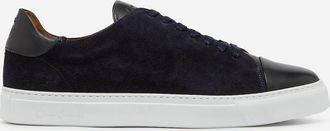 Oliver Sweeney Mens Oliver Sweeney Capelo Calf Suede Mens Cupsole Trainers - Navy - Size: 11