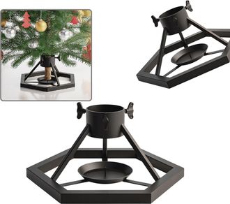 OEM Soporte Para &Aacute;rbol De Navidad, Perfil Grande Negro