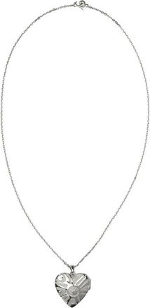 Pucci Harthart Spiegel Hanger Ketting - Dames - Kettingen - Grijs - ONE Size - Accessoires