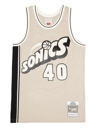 Mitchell & Ness Swingman NBA SuperSonics 1995 Shawn Kemp tank top - Neutrals