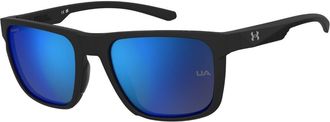 Under Armour UA SPEEDBURST Polarized 0VK/JY Mens Sunglasses Black Size 55