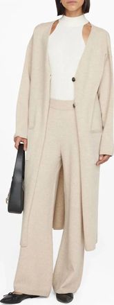 Anine Bing Jasni Cardigan In Oat