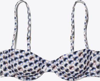 Tory Burch Womens Balconette Bikini Top, size XL