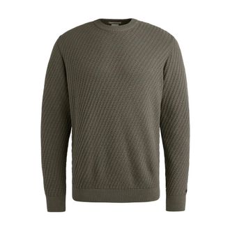 Cast Iron Heren, Truien, Groen, Maat: S Katoen