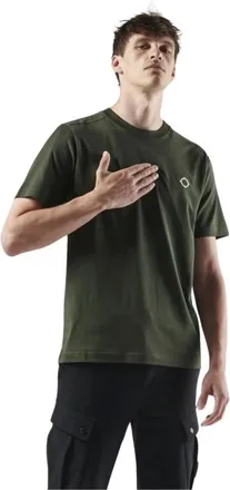 Mastrum T-Shirts, male, Green, Size: M Icon Tee Oil Sick Short Sleeve