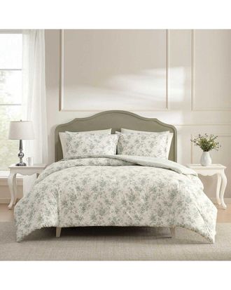 Laura Ashley Walled Garden 100% Cotton Comforter Set