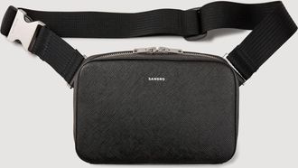 Sandro Small reconstitued leather bag