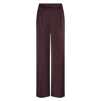 Dante6 Jules Satijnen Broek - Dames - Broeken - Bruin - Maat: XS Satijn