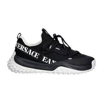 Versace Jeans Couture Heren, Schoenen, Zwart, Maat: 44 EU Leer