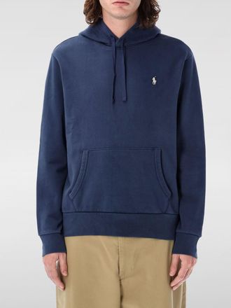 Polo Ralph Lauren Felpa con cappuccio in cotone con logo Pony