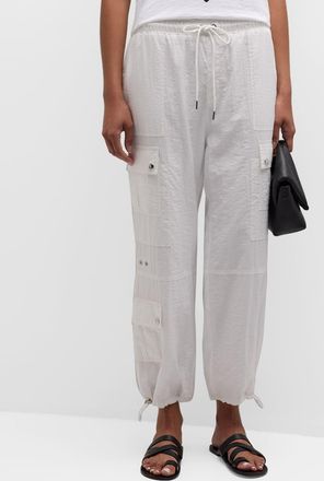 Cinq à Sept Nitsan Tie-Cuff Cargo Pants