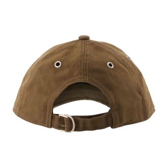 Acne Studios C40474-700 Logo-Embroidered Cotton Baseball Cap - Brown