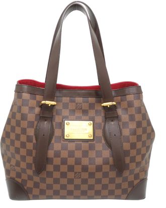 Louis Vuitton Brown Damier Canvas Tote Bag (Pre-Owned)
