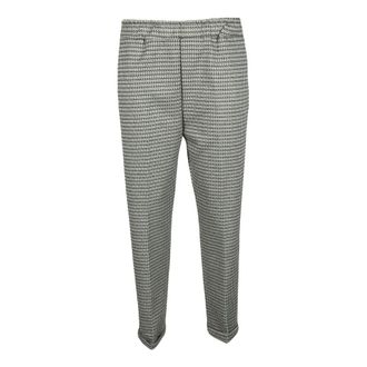 Think Elegante Stretchbroek - Dames - Slim Fit Broeken - Veelkleurig - S - Polyester - Broeken