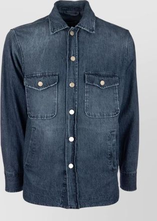 Tintoria Mattei jackets and vests long sleeves chest pockets