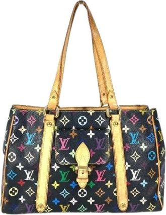 Louis Vuitton Pre-owned Tote Bags, female, Multicolor, Size: ONE SIZE Pre-owned Vintage Monogram Multicolore Tote Bag