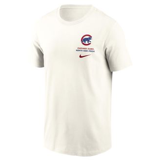 Nike Chicago Cubs 2-Hit Nike Mens MLB T-Shirt in Brown | N19911KEJ-1DJ