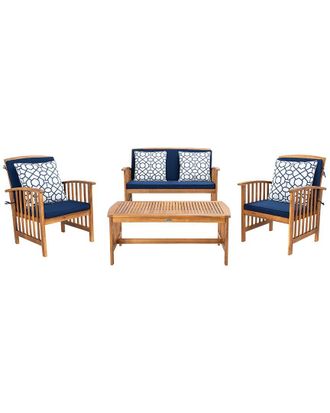 Safavieh Rocklin 4Pc Outdoor Set