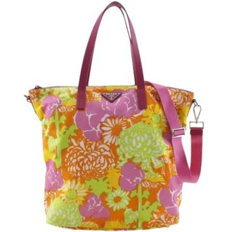 Prada Pre-owned Vintage Tote Bag - Pre-owned - Mujer - Multicolor - ONE SIZE