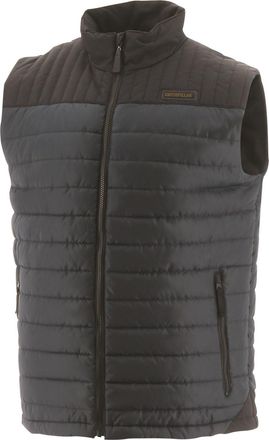 CAT Mens Squall Vest Male Body Warmers Grey - Size Small