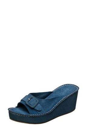 Antelope Scarlett Wedge Sandal in Chambray at Nordstrom Rack, Size 9