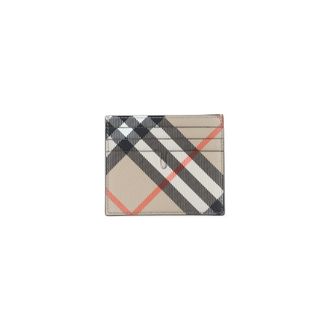 Burberry Sand Beige Tall Sandon Credit Card Case-Uomo