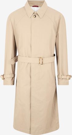 Brunello Cucinelli Langer Trenchcoat aus Sergestoff mit Hemdkragen