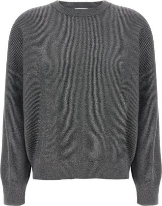 Brunello Cucinelli Grey Sparkling sweater