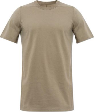 Rick Owens T-shirt met ronde hals - Heren - T-shirts - Groen - L - Katoen - Tops