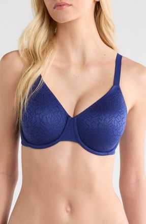 Wacoal Inside Job Underwire Bra in Blueprint at Nordstrom, Size 34Ddd