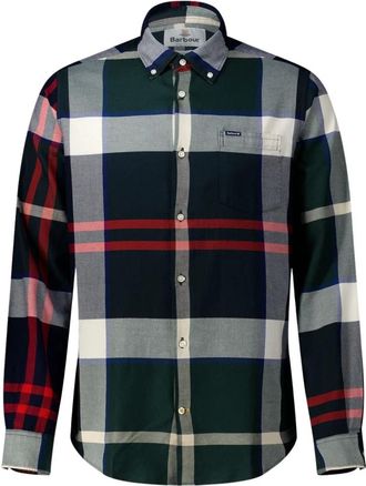 Barbour Camicia a quadri in cotone - - Shirts - Uomo - Verde - XL