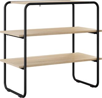 vidaXL Mesa Consola Roble Sonoma 100 X 41 X 75 Cm Madera De Ingenier&iacute;a Vidaxl