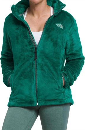 The North Face Osito Fleece Jacket In Evergreen