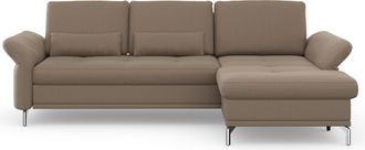 Inosign Ecksofa »Palm Beach L-Form« Federkern, mit Sitztiefenverstellung, wahlweise mit Bettfunktion