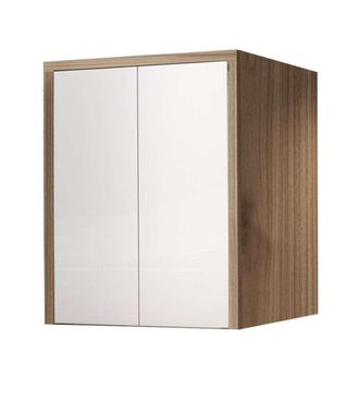Savini Porta Lavatrice/asciugatrice Con Ante Savini Noce Bianco