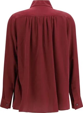 Jacob Cohen Womens Silk Shirt With Tie P92