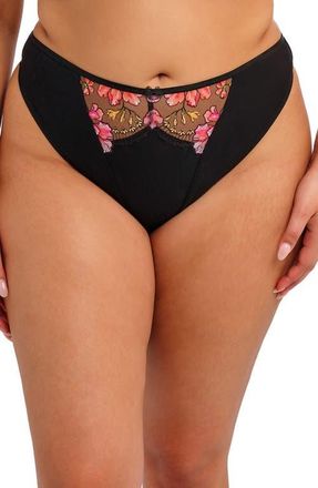 Elomi Teagan Thong in Rainbow at Nordstrom, Size Xx-Large